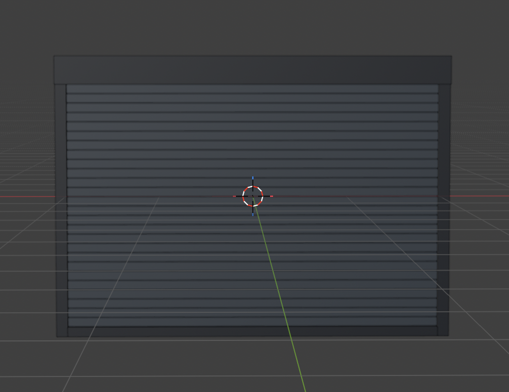 A roller door generated by the CLI